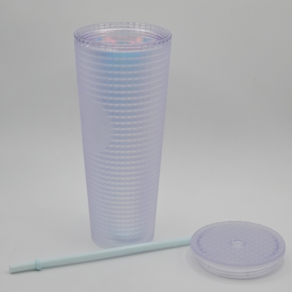 Starbucks Iridescent Unicorn Grid Venti Tumbler 24oz - Picture 6 of 15